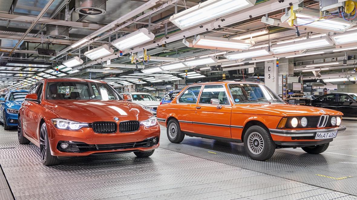 BMW Серия 3 E21 редом до F30 от 2017 г