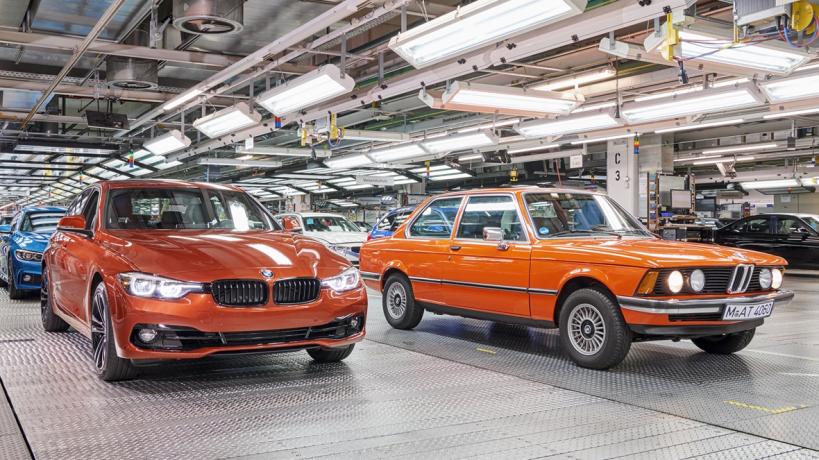 BMW Серия 3 E21 редом до F30 от 2017 г