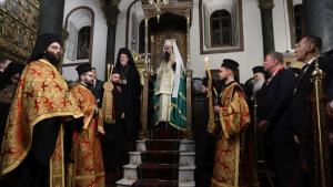 Българският патриарх и Софийски митрополит Даниил отслужи благодарствен молебен в