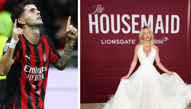 Кристиан Пулишич Сидни Суини - Играч на Милан май топли леглото на Прислужницата