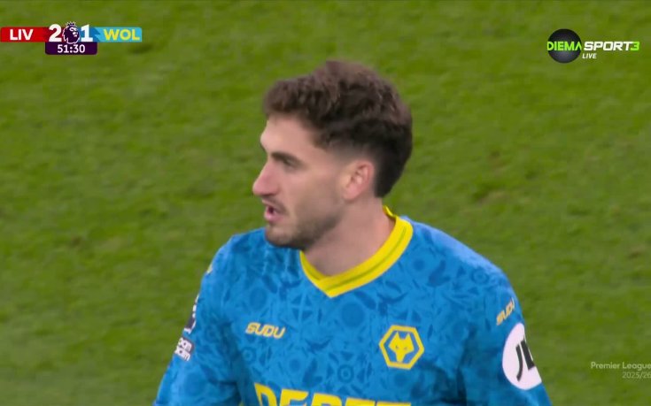 Уулвс се върна в мача с Ливърпул след гол на Буено