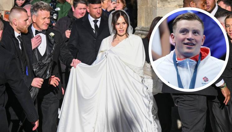 Холи Рамзи Адам Пийти - Гордън Рамзи отведе щерката пред олтара