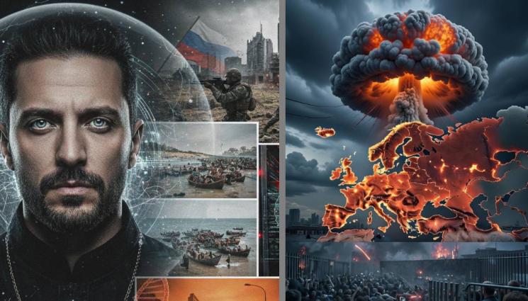 нострадамус предсказание война хаос - МРАЧНА ПРОГНОЗА ЗА 2026: Войни без победители, кибератаки и климатичен ад!