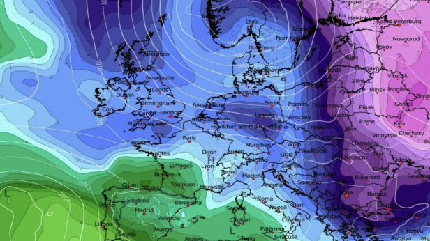 С какво време Европа посреща 2026 година