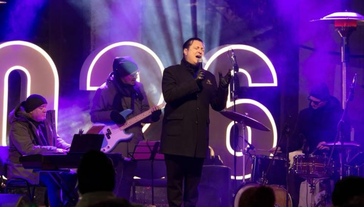 Васил Петров - Джазменът Васил Петров пред 