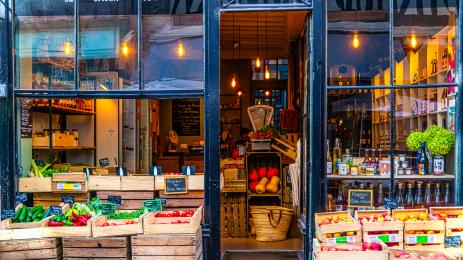 малък магазин