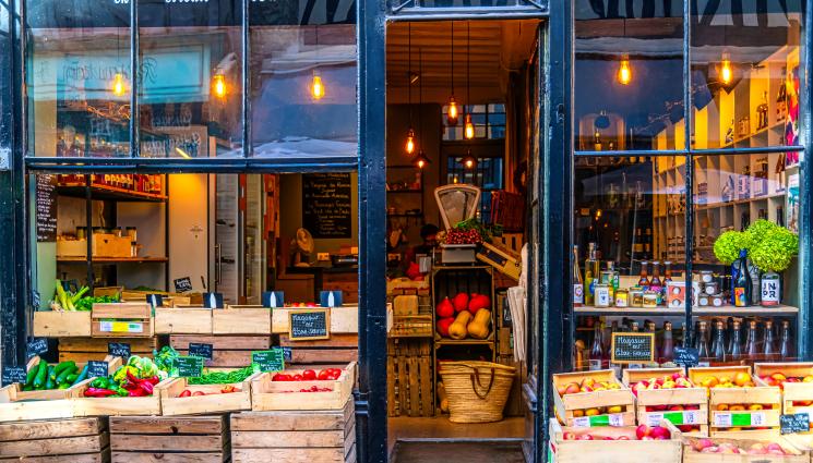 малък магазин