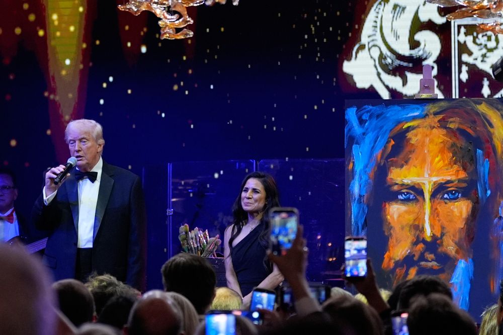 Доналд Тръмп и Мелания Тръмп отпразнуваха Нова година