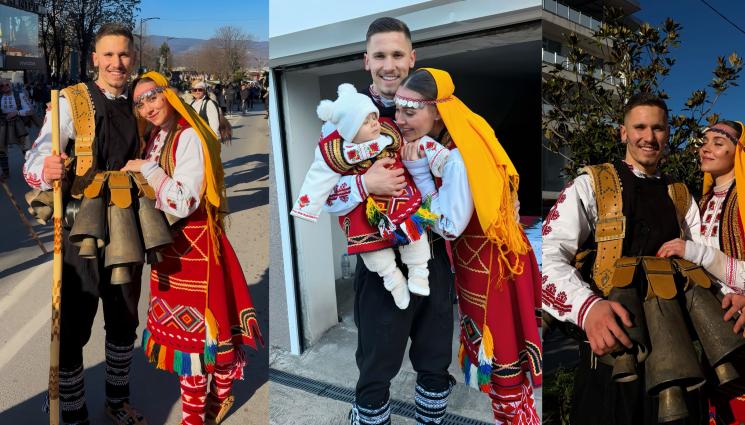 Борислав Рупанов - Ас на Левски и Мис България гонят злите духове (СНИМКИ)