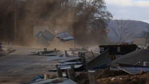 Заради силния вятър кметът на община Самоков Ангел Джоргов активира системата