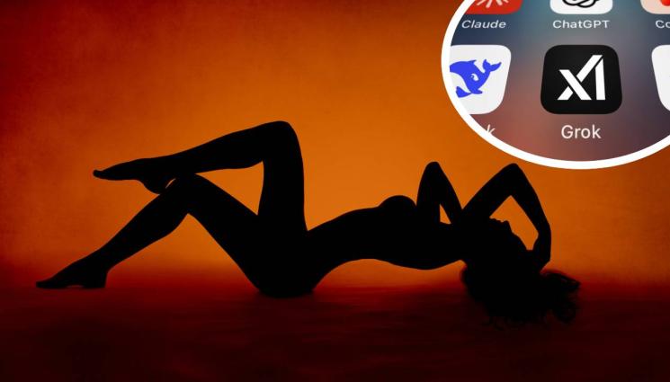 грок - БЕЗОБРАЗИЕ: Grok на Мъск съблича жени!