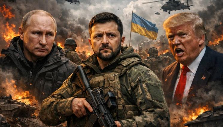 Путин Зеленски Тръмп