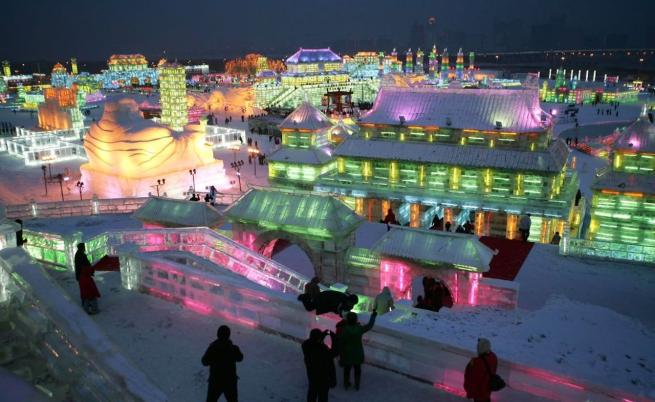 Леденият фестивал в Харбин - където магията оживява