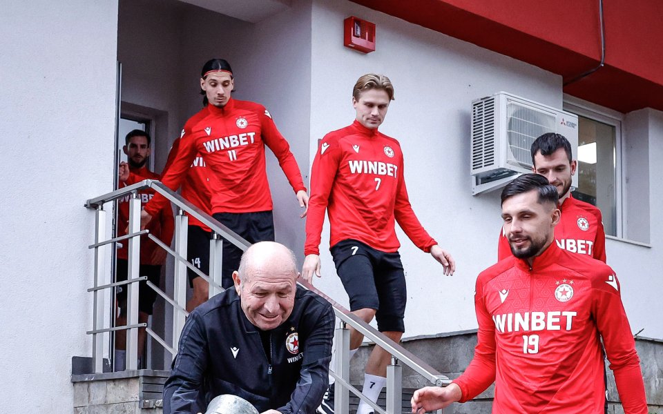 Тренировка на ЦСКА