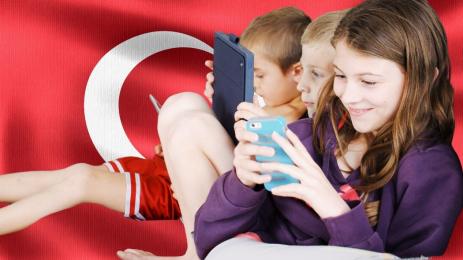 турция деца социални мрежи