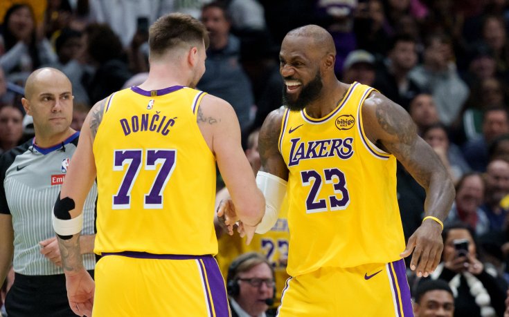 Супер Дончич и ЛеБрон поведоха ЛА Лейкърс към трета поредна победа