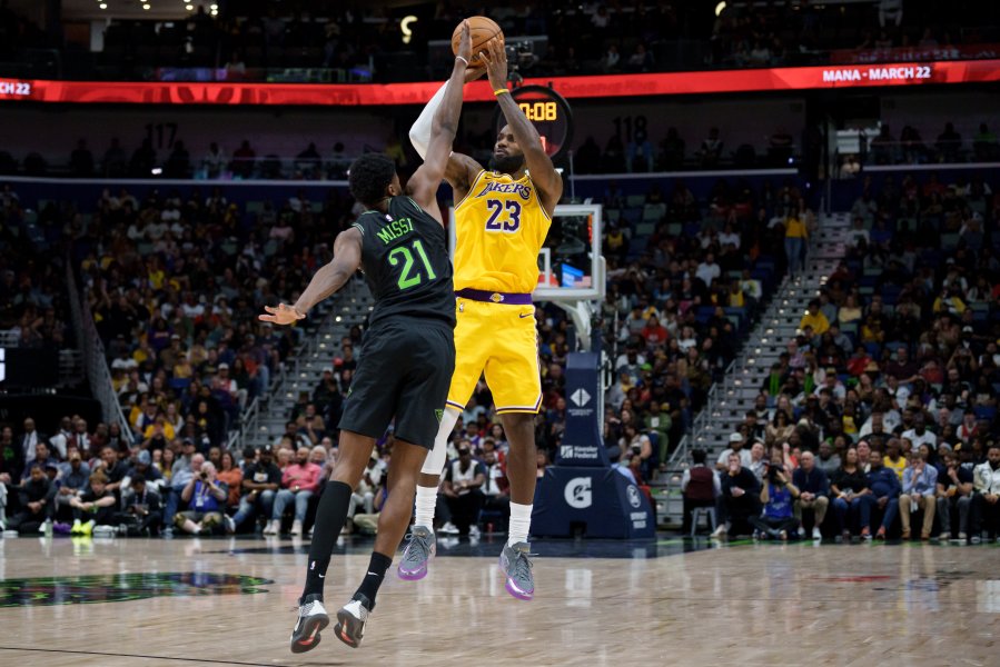 Ню Орлиънс Пеликанс Лос Анджелис Лейкърс1