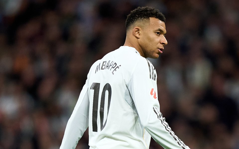 Мбапе тренира с Реал Мадрид преди Ел Класико