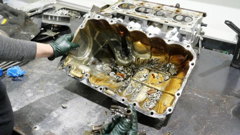 двигател масло