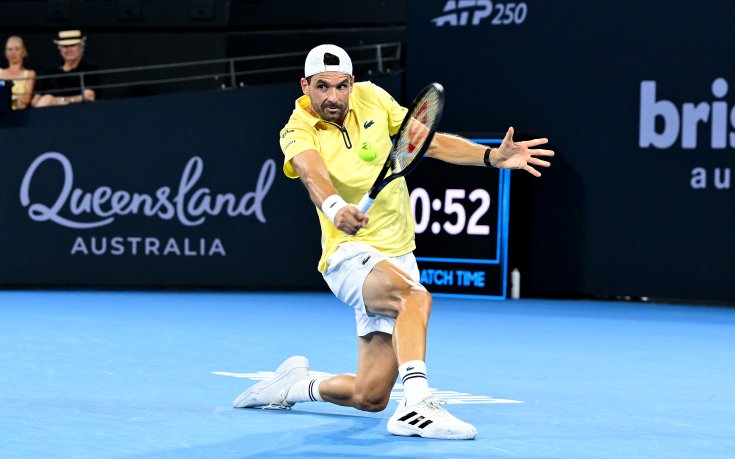 На пълни обороти: Григор тренира на Australian Open (ВИДЕО)