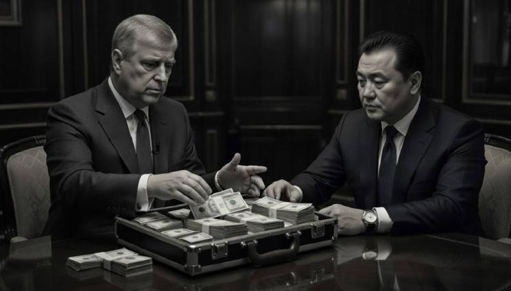 принц Андрю - Принц Андрю замесен в скандал с мръсни пари!