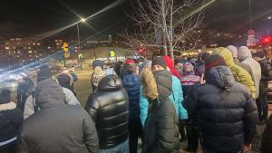 Манастирски ливади Изток протест