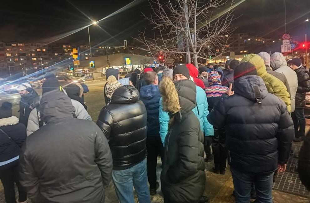 Манастирски ливади Изток протест