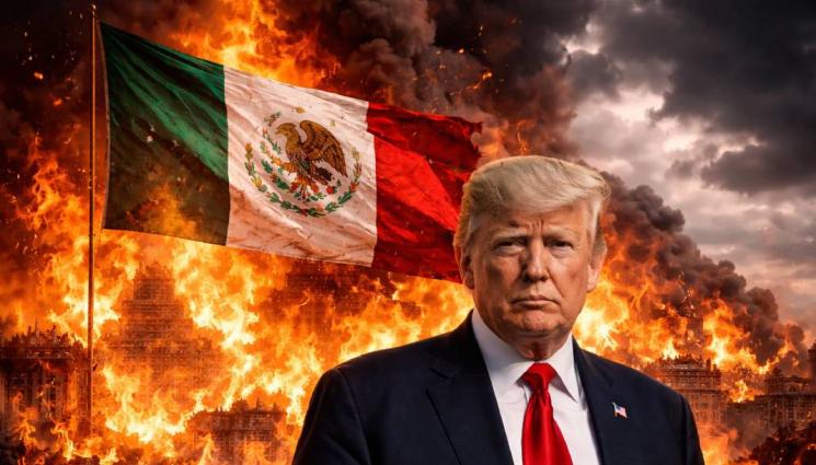 Тръмп - ИМА ЛИ КОЙ ДА ГО СПРЕ: Тръмп обяви готовност да нападне Мексико!