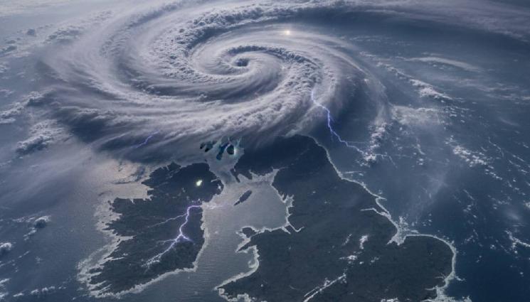 Буря Фибоначи великобритания - Буря по Фибоначи удари Великобритания!