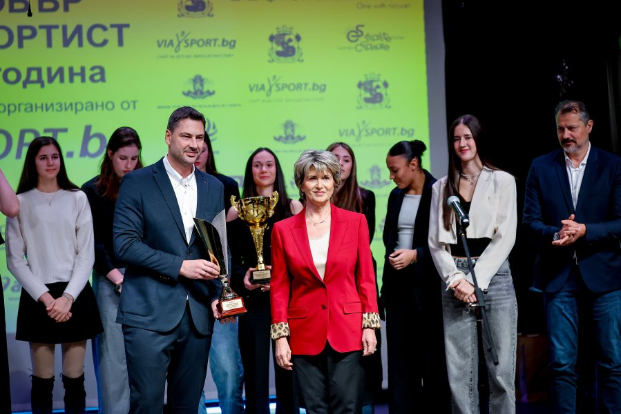 Награждаване на най добрите млади спортисти за 2025 година1