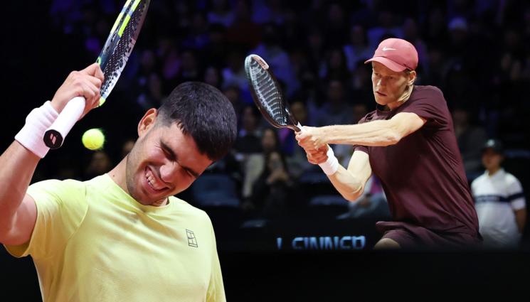 Алкарас Синер - Алкарас надви Синер в шоу мач в Република Корея