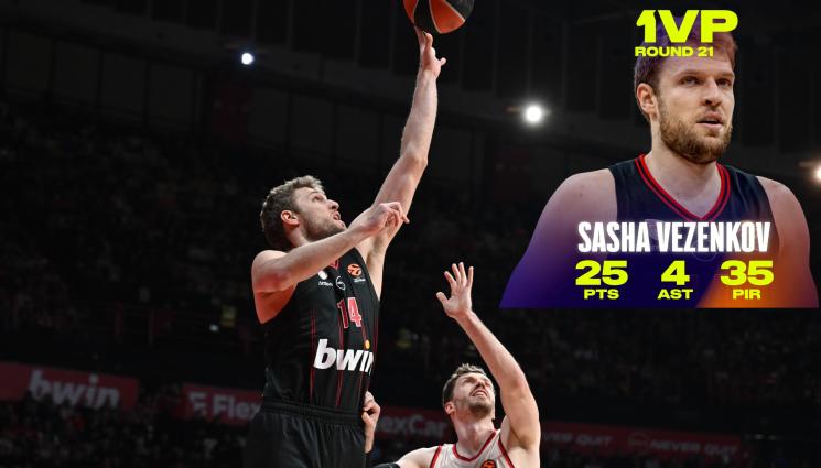 Везенков - Везенков отново №1 в Евролигата