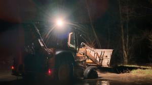 Пропукване на дига е станало днес в района преди пречиствателната