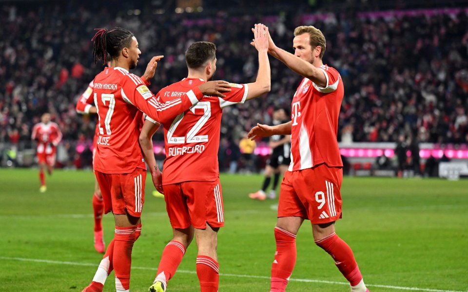 Убийствен Байерн унизи Волфсбург, направи разликата с Дортмунд двуцифрена и гледа към нова титла