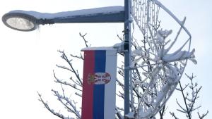 Сърбия студ сняг зима