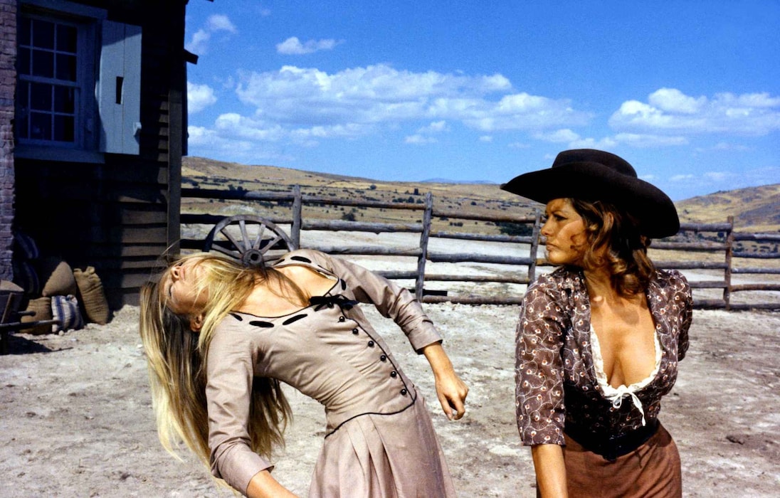 Клаудия Кардинале и Брижит Бардо