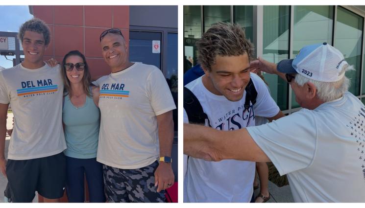 Джет Тейлър - Синът на Лина Янчулова дебютира за националния на САЩ по водна топка