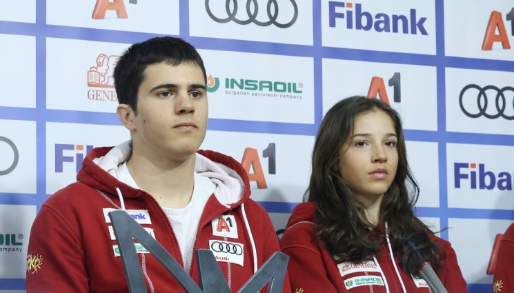 Тервел Замфиров и Малена Замфирова - Тервел и Малена отпаднаха на осминафиналите в Бад Гащайн