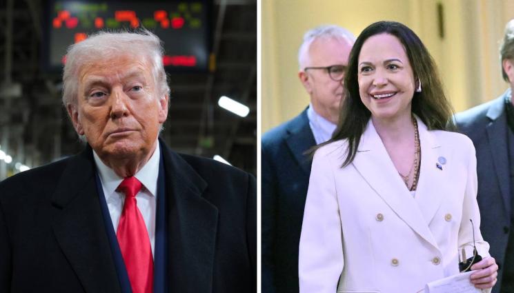 Мария Корина Мачадо Доналд Тръмп