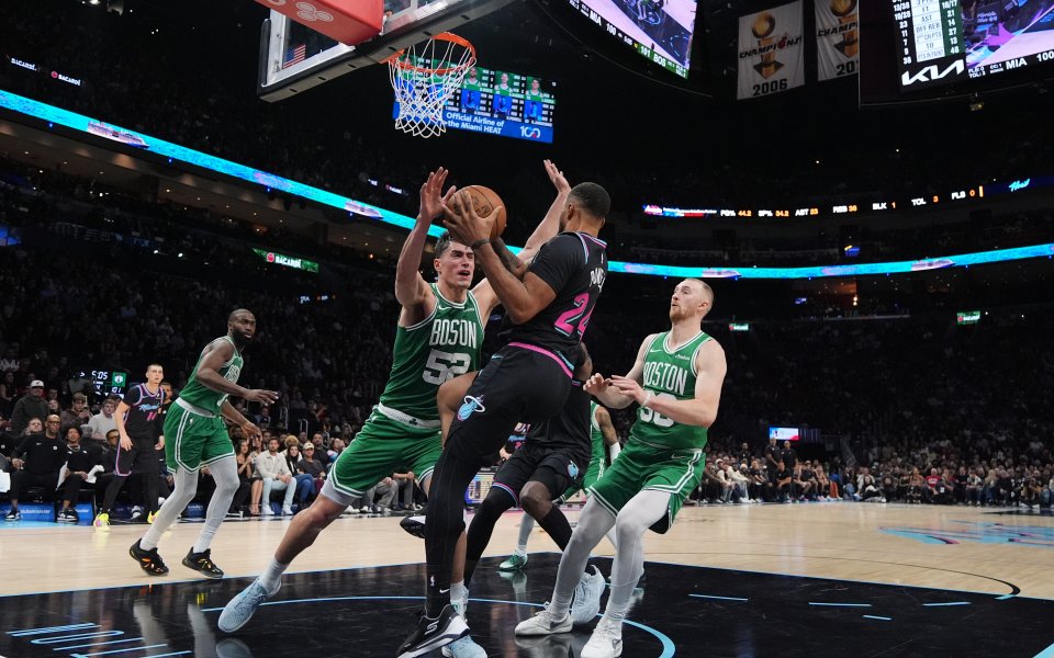 Маями Хийт - Бостън Селтикс 114:119 точки / НБА, редовен сезон, 16.01.2026 г.