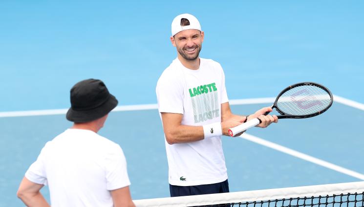 Григор Димитров - Гришо целуна коала (СНИМКИ И ВИДЕО)