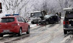 Тежката катастрофа край Ловеч
