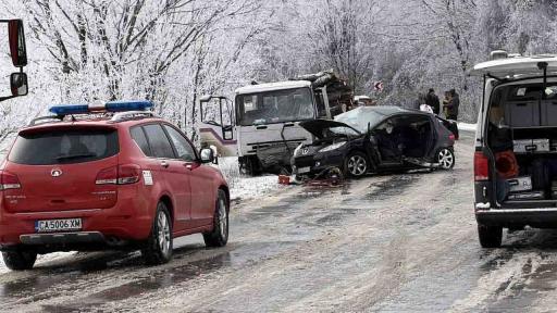 Тежката катастрофа край Ловеч