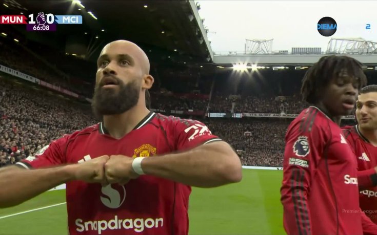 Мбемо най-сетне даде заслужен аванс на Манчестър Юнайтед (видео)