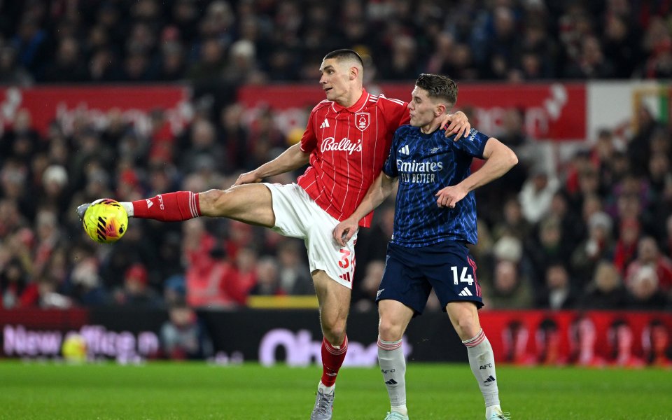 НА ЖИВО: Нотингам - Арсенал 0:0