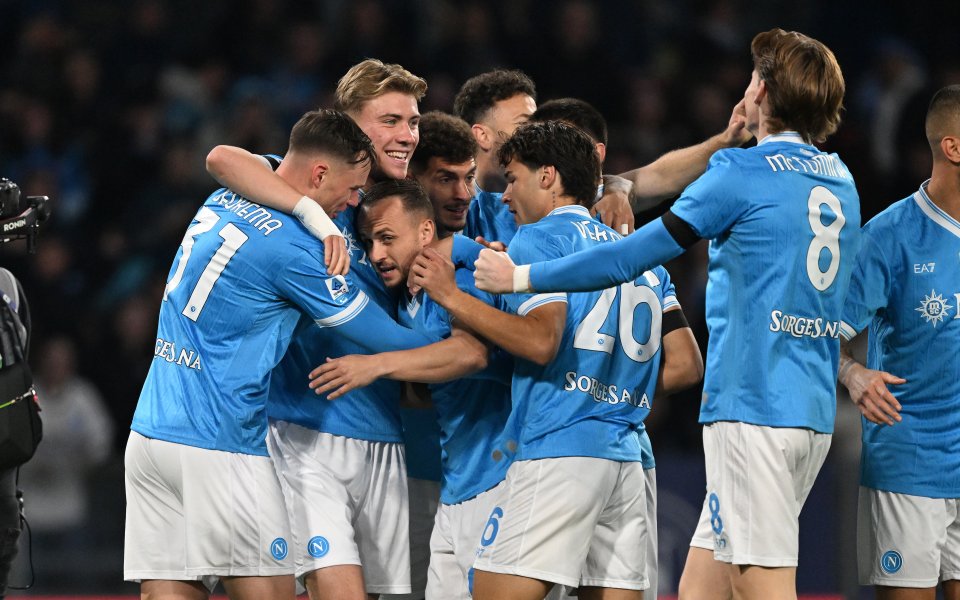 Лоботка върна Наполи на победния път в Серия А