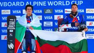 Тервел Замфиров спечели Световната купа по алпийски сноуборд