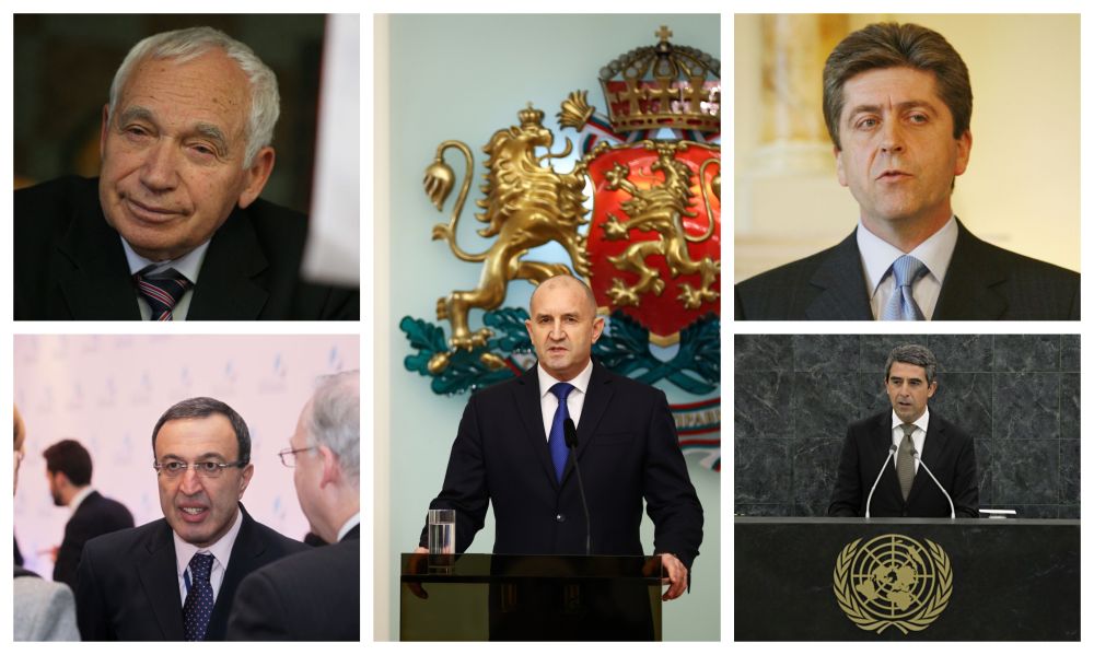 Президентите, които управляваха България през годините