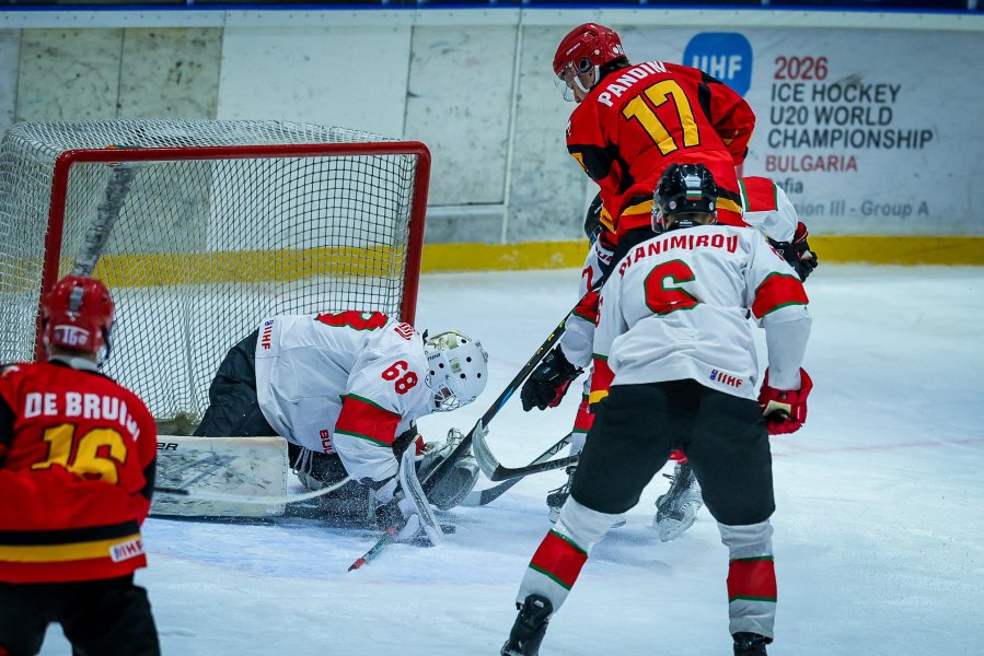 България Белгия хокей на лед до 20 години1