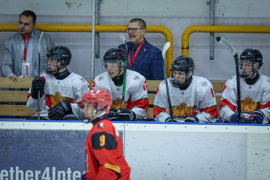 България Белгия хокей на лед до 20 години1
